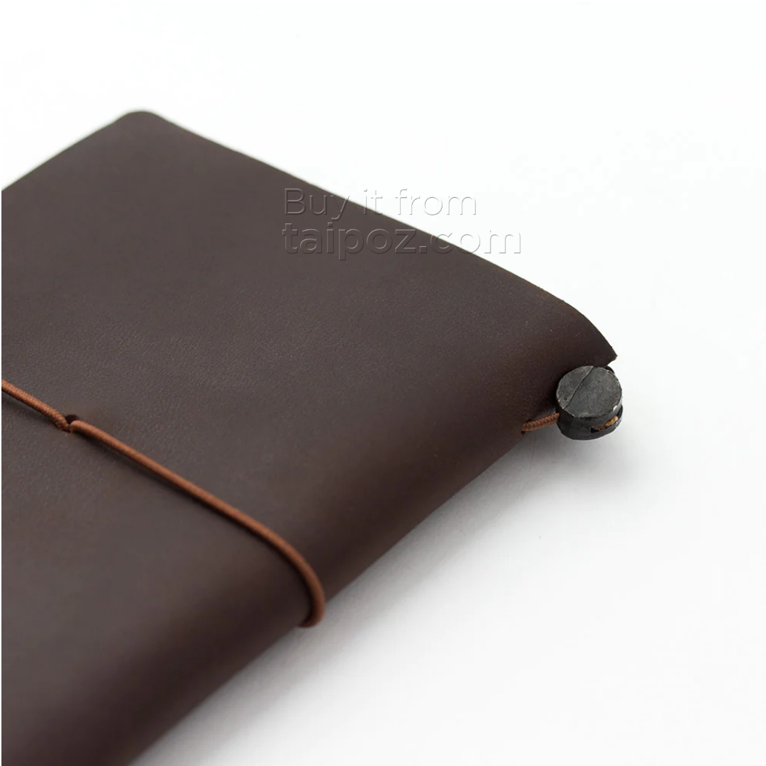 Sổ da Midori Traveler's Notebook - passport size - Brown