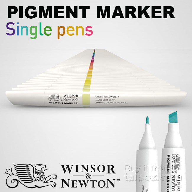 Bút marker Winsor & Newton Pigment, cây lẻ