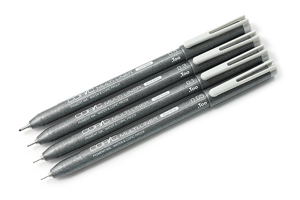 Bút đi nét Copic Multiliner - Màu Cool Grey