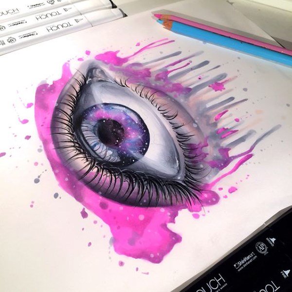 Bút marker ShinHan Touch Twin Brush, cây lẻ