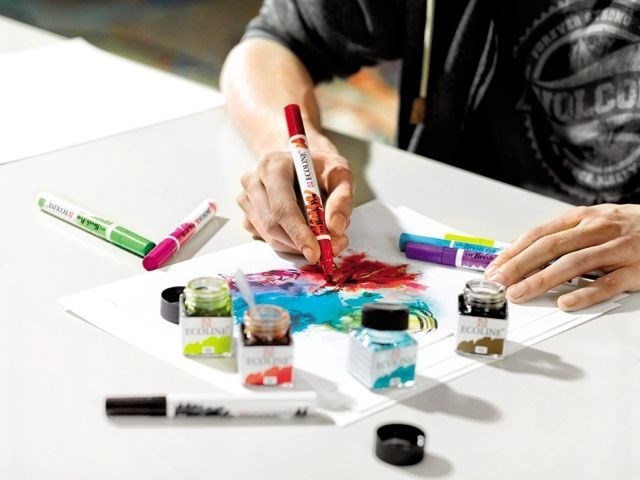 Bút vẽ màu nước Talens Ecoline Brush Pen