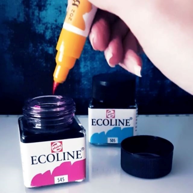 Bút vẽ màu nước Talens Ecoline Brush Pen