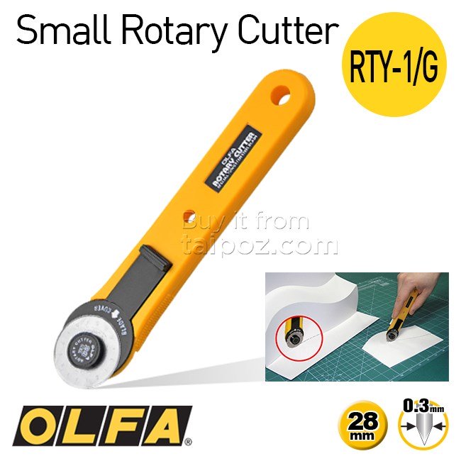 Dao tròn xoay Olfa RTY-1/G, đường kính dao 28mm
