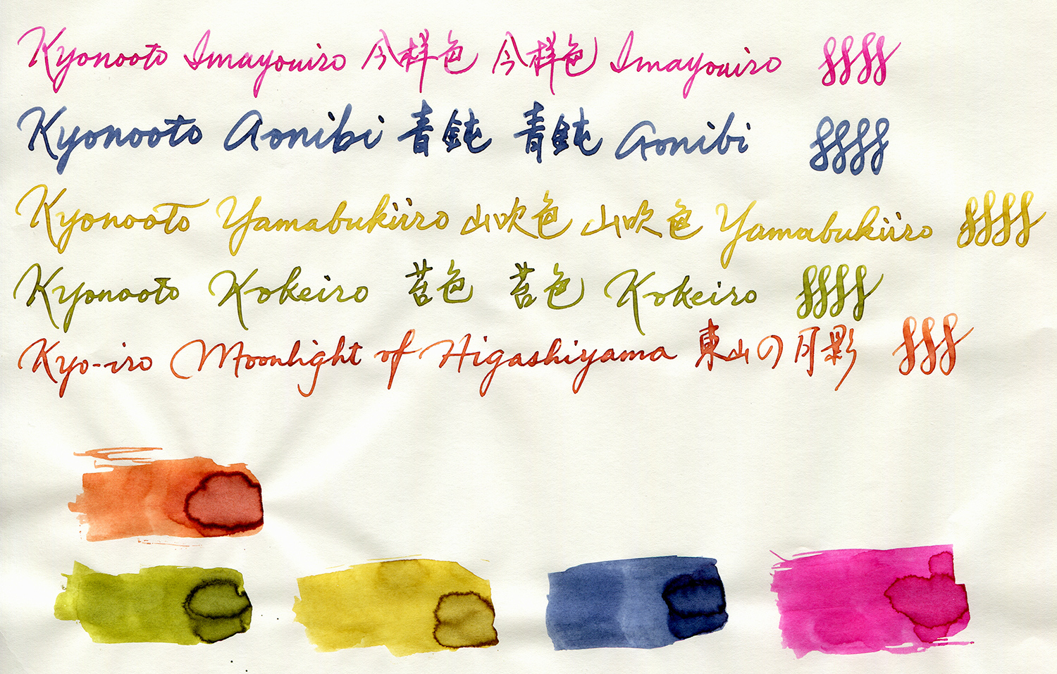 Mực Kyo-No-Oto limited edition, chai 40ml