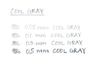 Bút đi nét Copic Multiliner - Màu Cool Grey