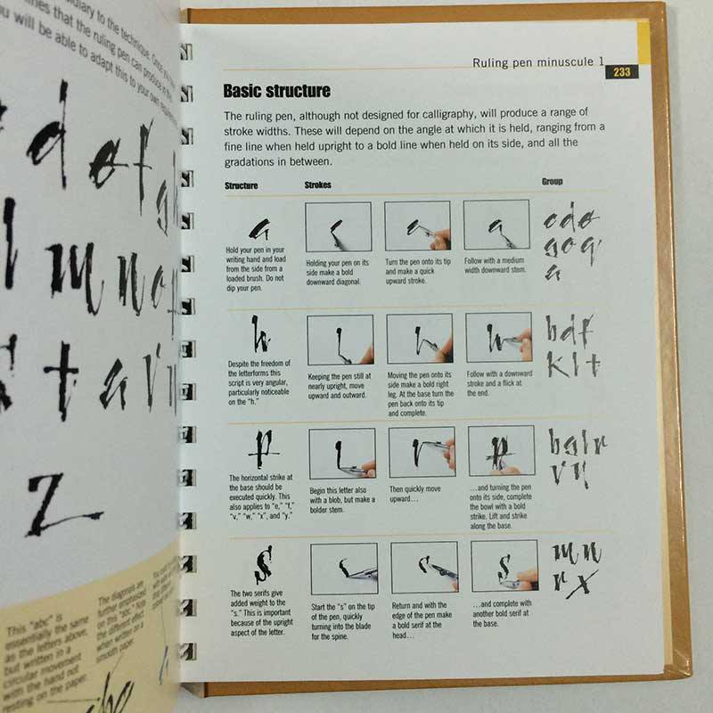 The Calligrapher's Bible: 100 Complete Alphabets and How to Draw Them