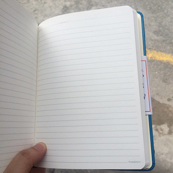 Sổ Threedots, khổ A6, lined