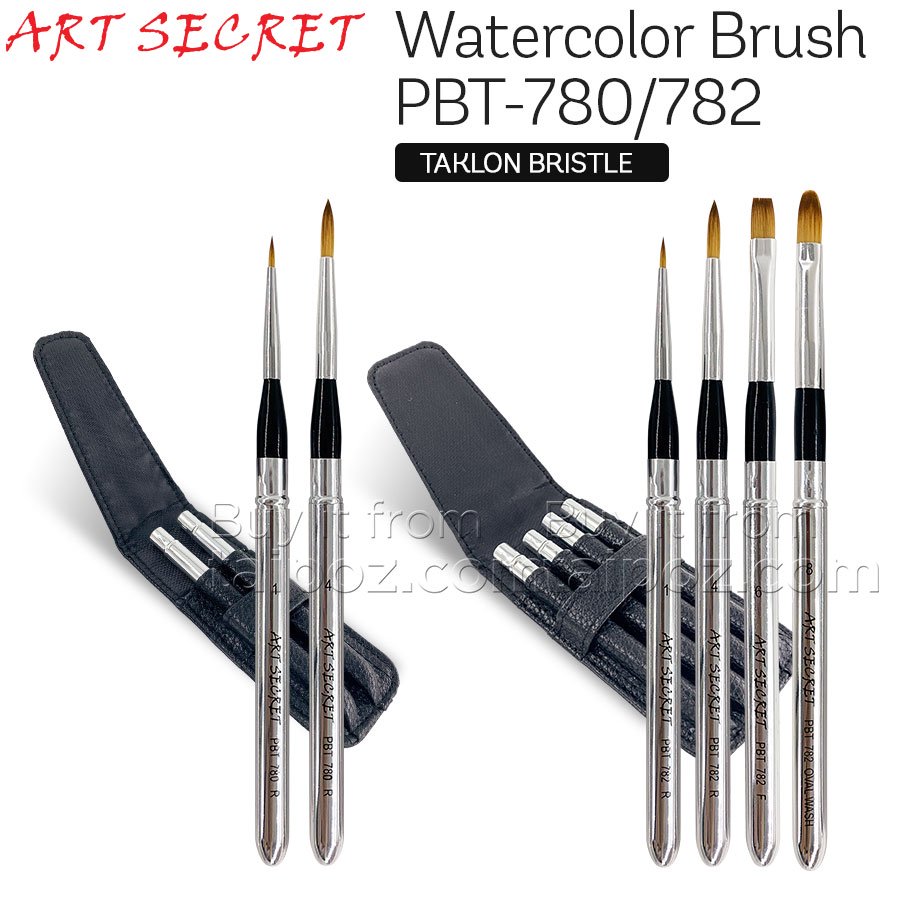 Bộ cọ travel Art Secret kèm túi đựng giả da PBT-780/782