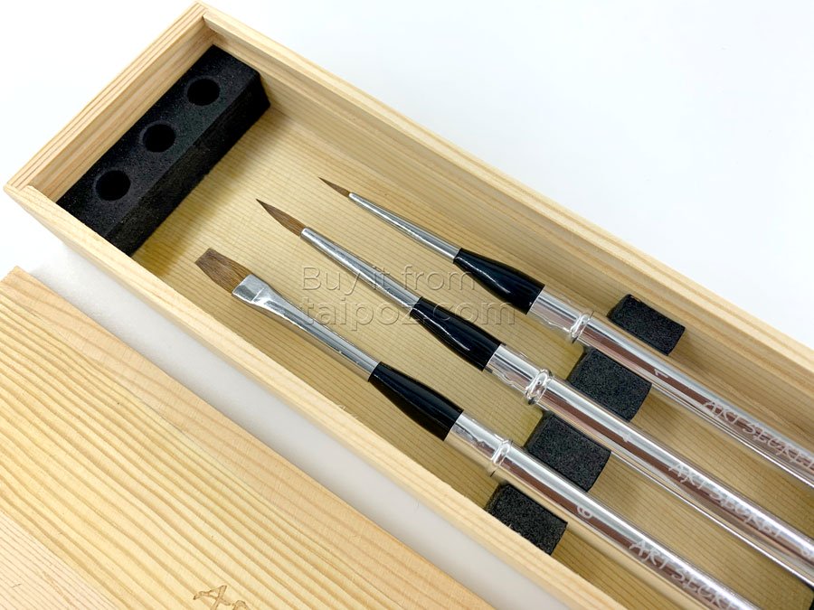 Bộ cọ travel Art Secret hộp gỗ SP-570