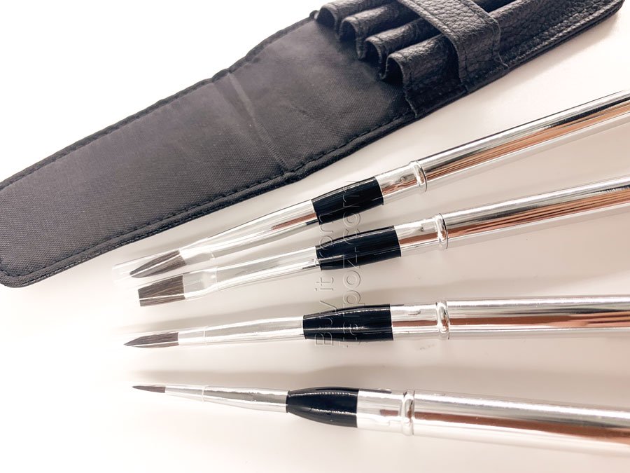 Bộ cọ travel Art Secret kèm túi đựng giả da SQ-675/676