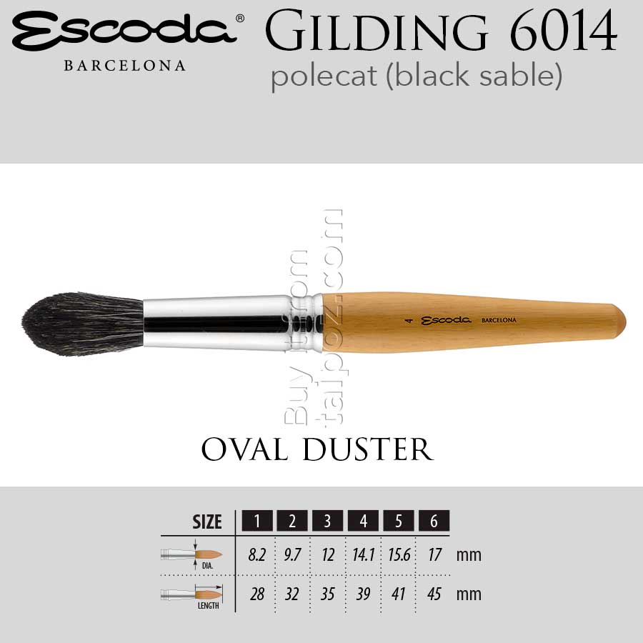 Cọ gilding Escoda 6014 - cọ phủi