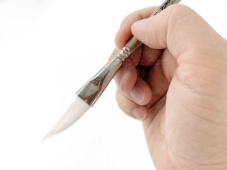 Cọ màu nước Escoda Perla 1436 - cọ lưỡi mác