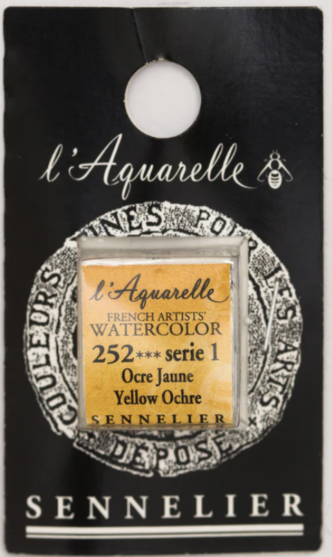 Màu nước hạng họa sĩ Sennelier Aquarelle, thẻ half-pan