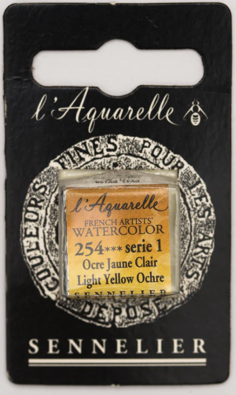 Màu nước hạng họa sĩ Sennelier Aquarelle, thẻ half-pan