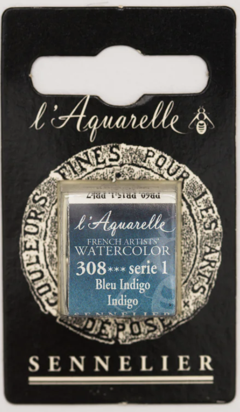 Màu nước hạng họa sĩ Sennelier Aquarelle, thẻ half-pan