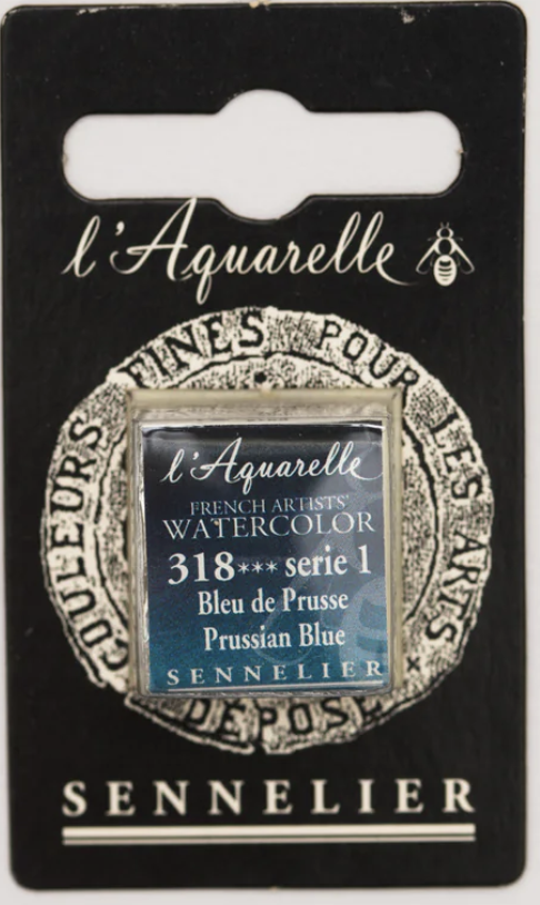 Màu nước hạng họa sĩ Sennelier Aquarelle, thẻ half-pan