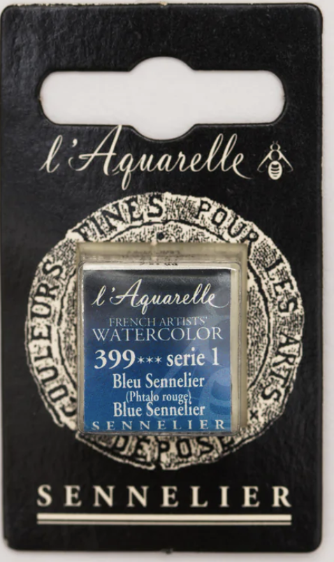 Màu nước hạng họa sĩ Sennelier Aquarelle, thẻ half-pan