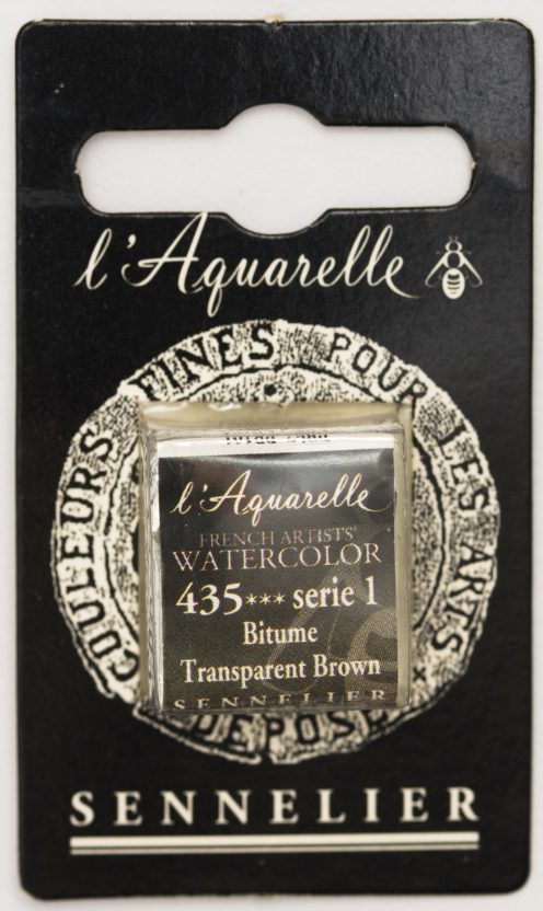 Màu nước hạng họa sĩ Sennelier Aquarelle, thẻ half-pan