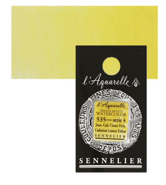 Màu nước hạng họa sĩ Sennelier Aquarelle, thẻ half-pan