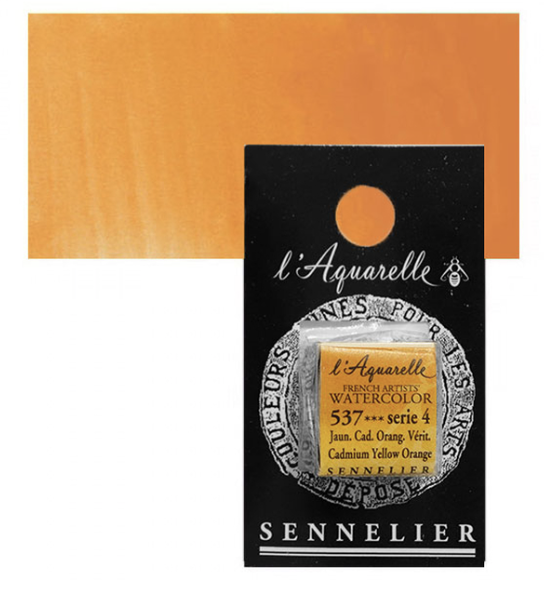 Màu nước hạng họa sĩ Sennelier Aquarelle, thẻ half-pan
