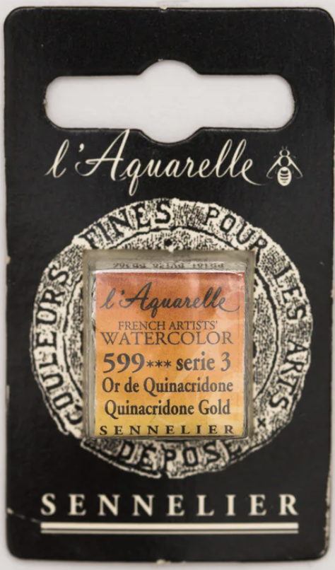 Màu nước hạng họa sĩ Sennelier Aquarelle, thẻ half-pan