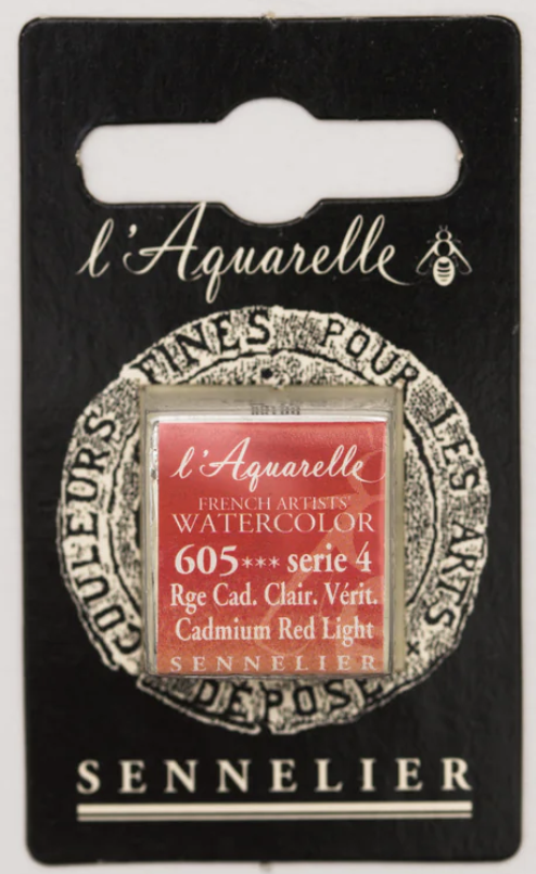 Màu nước hạng họa sĩ Sennelier Aquarelle, thẻ half-pan