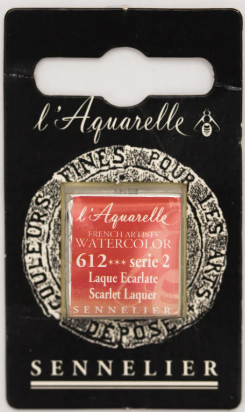 Màu nước hạng họa sĩ Sennelier Aquarelle, thẻ half-pan