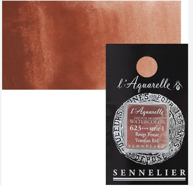 Màu nước hạng họa sĩ Sennelier Aquarelle, thẻ half-pan