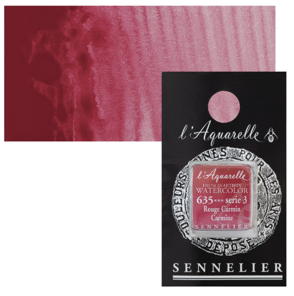 Màu nước hạng họa sĩ Sennelier Aquarelle, thẻ half-pan