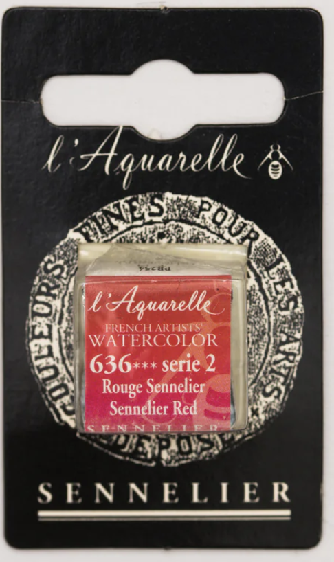 Màu nước hạng họa sĩ Sennelier Aquarelle, thẻ half-pan