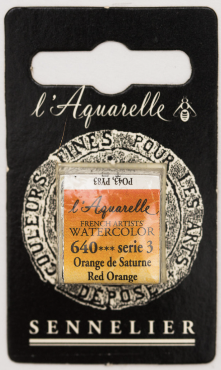 Màu nước hạng họa sĩ Sennelier Aquarelle, thẻ half-pan