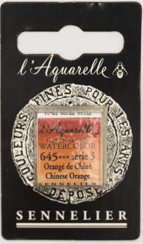 Màu nước hạng họa sĩ Sennelier Aquarelle, thẻ half-pan
