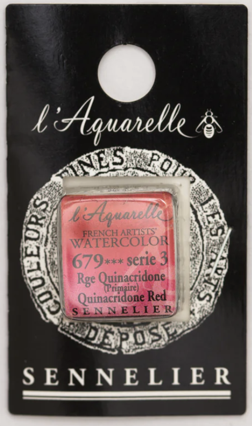Màu nước hạng họa sĩ Sennelier Aquarelle, thẻ half-pan