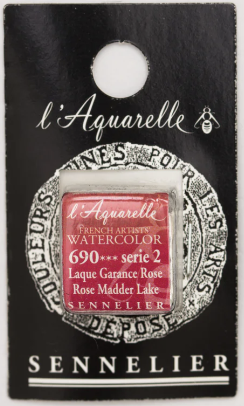 Màu nước hạng họa sĩ Sennelier Aquarelle, thẻ half-pan