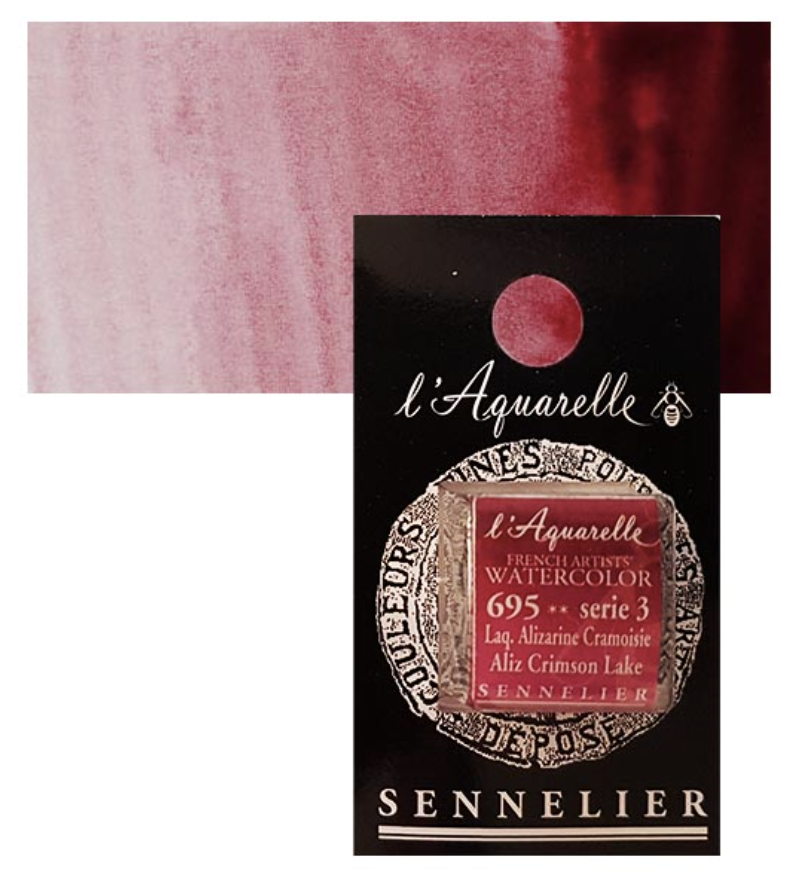 Màu nước hạng họa sĩ Sennelier Aquarelle, thẻ half-pan