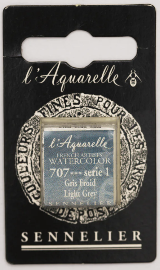 Màu nước hạng họa sĩ Sennelier Aquarelle, thẻ half-pan