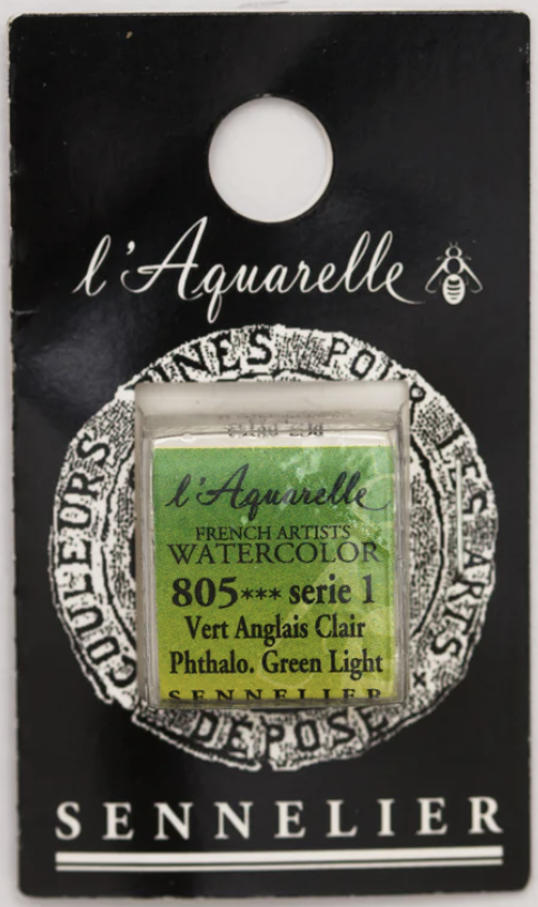 Màu nước hạng họa sĩ Sennelier Aquarelle, thẻ half-pan