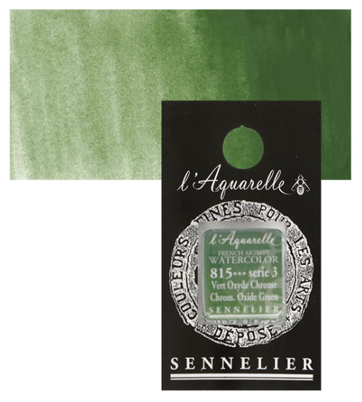 Màu nước hạng họa sĩ Sennelier Aquarelle, thẻ half-pan