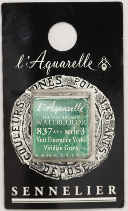 Màu nước hạng họa sĩ Sennelier Aquarelle, thẻ half-pan