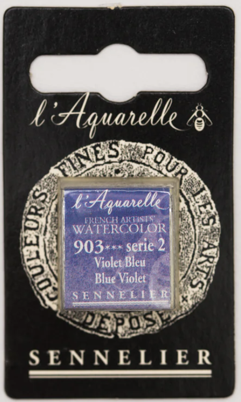 Màu nước hạng họa sĩ Sennelier Aquarelle, thẻ half-pan