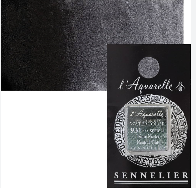 Màu nước hạng họa sĩ Sennelier Aquarelle, thẻ half-pan