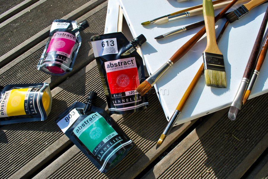 Màu acrylic heavy body đóng túi Sennelier Abstract