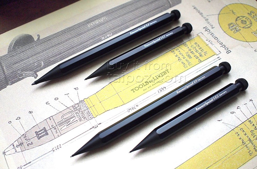 Chì bấm Kaweco Special AL Push (S)