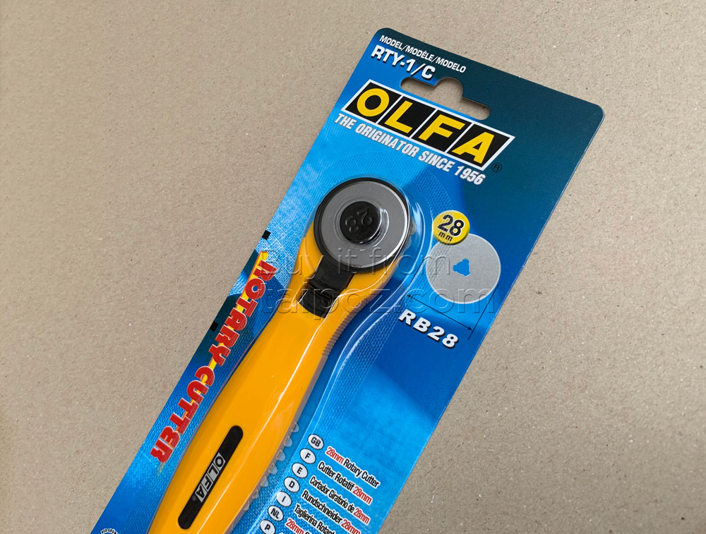 Dao tròn xoay Olfa RTY-1/C, đường kính dao 28mm