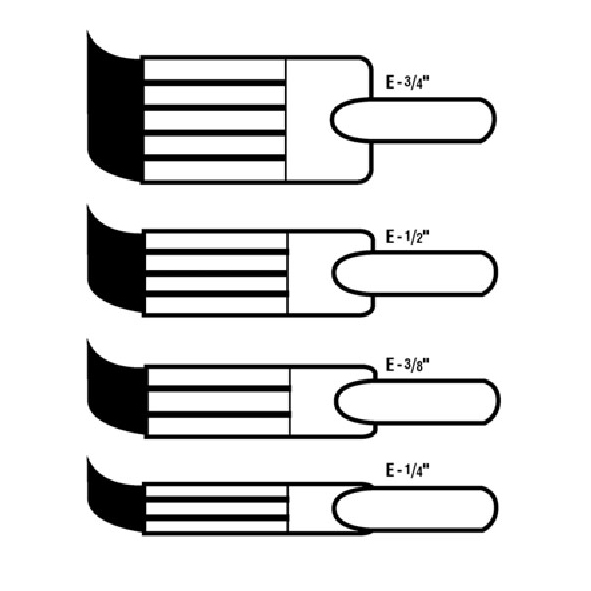 Ngòi Speedball - Steel brush