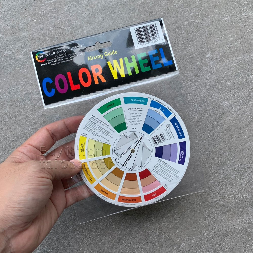 Bánh xe hỗ trợ phối màu kích thước mini Color Wheel Pocket