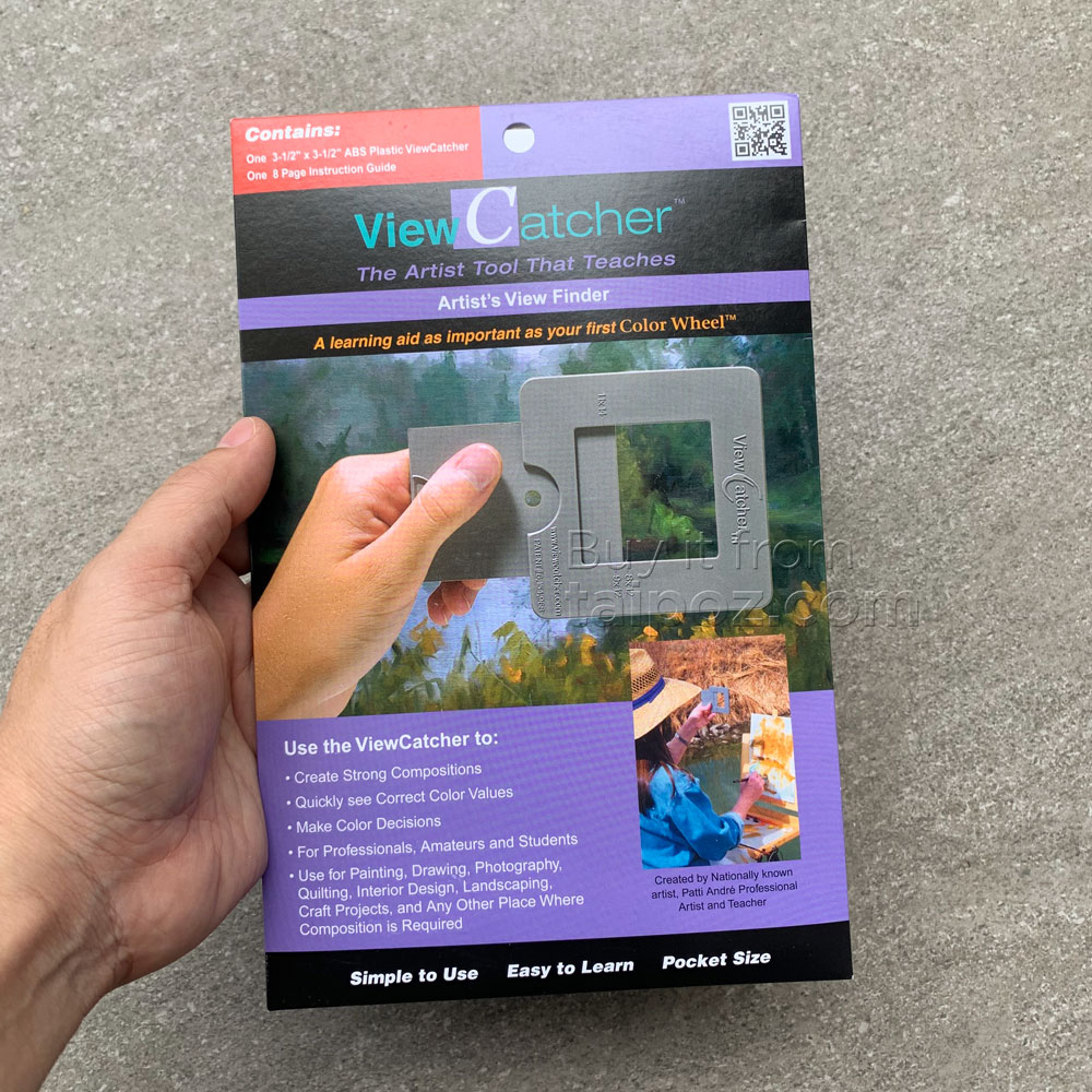 Khung ngắm lấy bố cục tranh Artist's View Finder