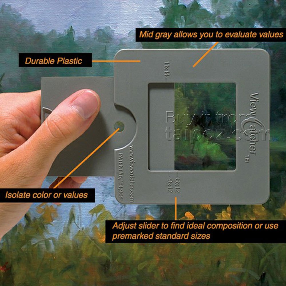 Khung ngắm lấy bố cục tranh Artist's View Finder