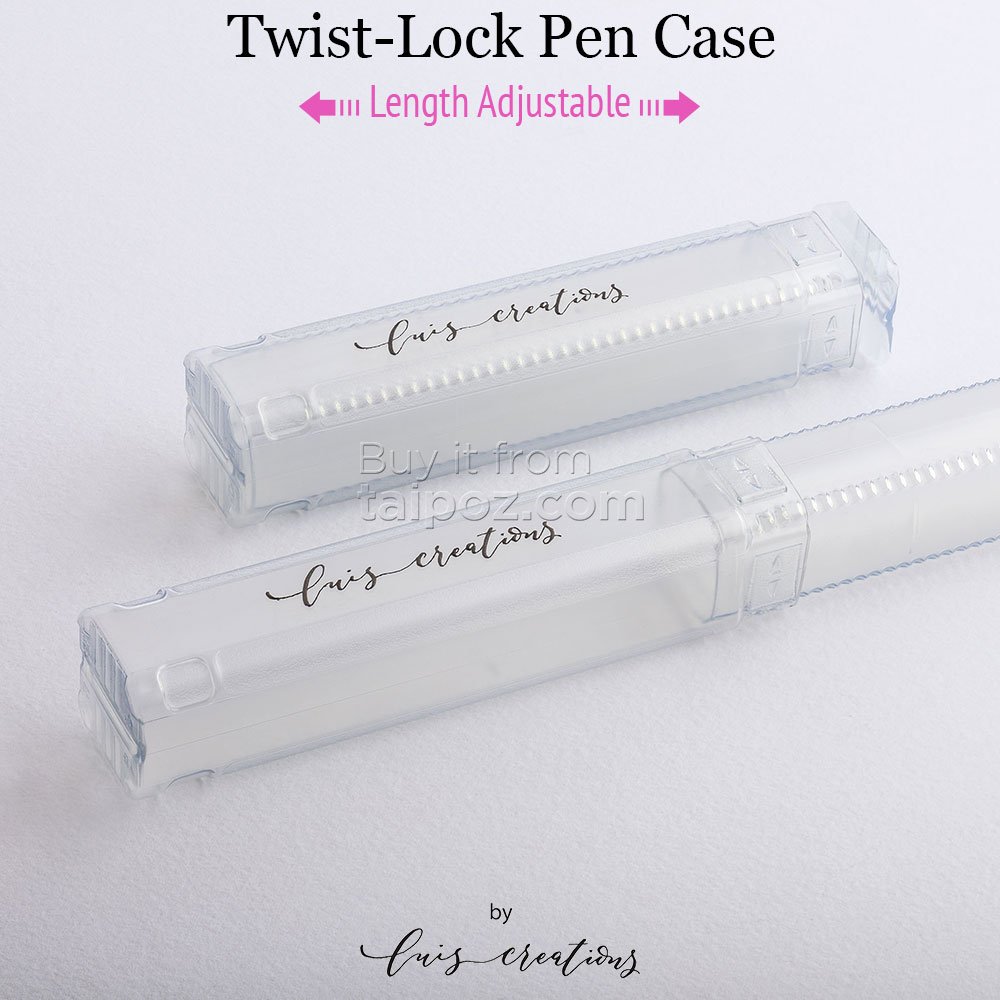 Hộp nhựa đựng bút & cọ điều chỉnh được độ dài Luis Creations
