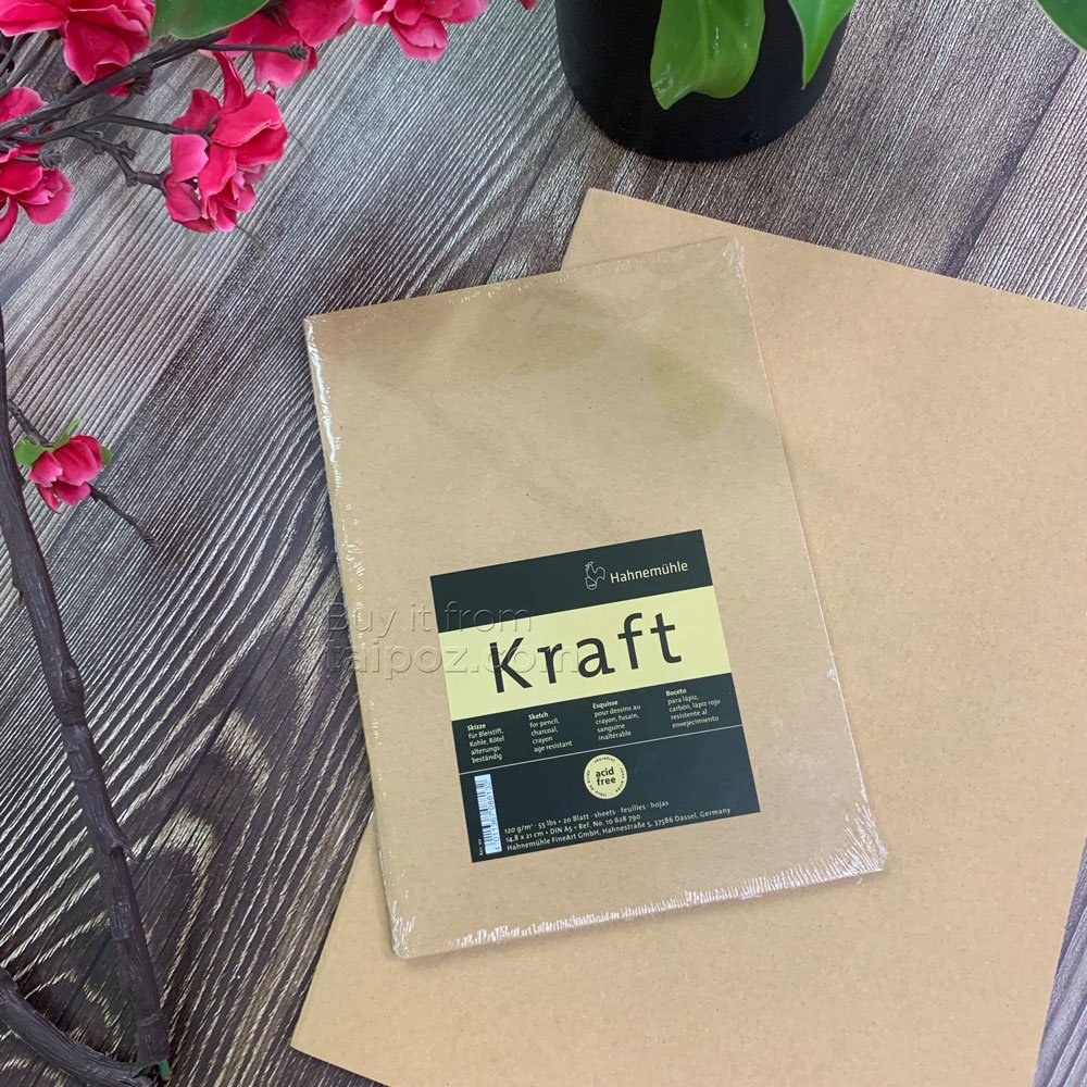 Sổ vẽ giấy kraft Hahnemuhle